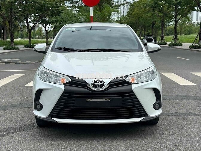 Toyota Vios E 2022 Số sàn 81000 km Trắng