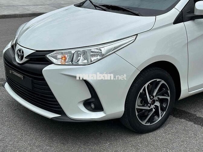 Toyota Vios E 2022 Số sàn 81000 km Trắng