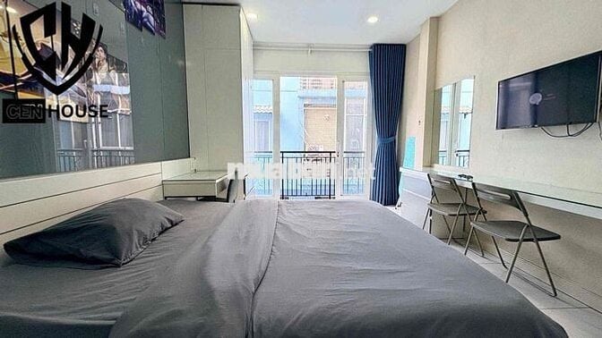 CĂN HỘ_FULL NỘI THẤT_BANCOL_ÁNH SÁNG TRỜI_PHÒNG MỚI SANG XỊN_RỘNG MÁT