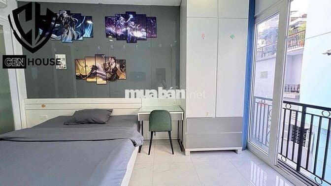 CĂN HỘ_FULL NỘI THẤT_BANCOL_ÁNH SÁNG TRỜI_PHÒNG MỚI SANG XỊN_RỘNG MÁT