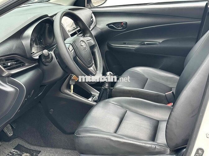 Toyota Vios E 2022 Số sàn 81000 km Trắng
