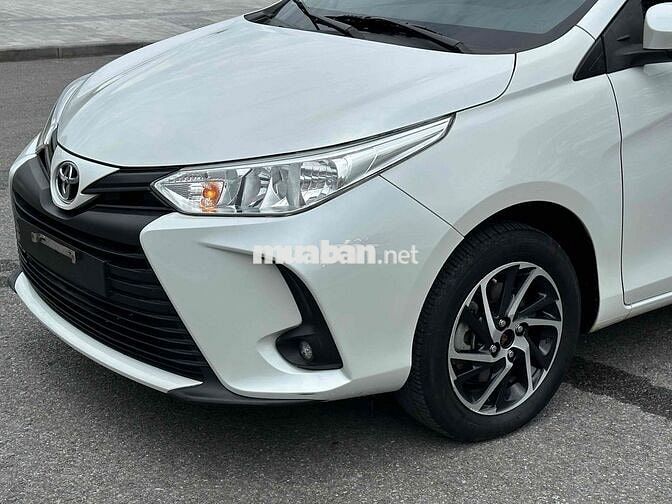 Toyota Vios E 2022 Số sàn 81000 km Trắng