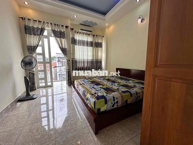 phòng cho nữ thuê có ban công nội thất hẻm 417 quang trung