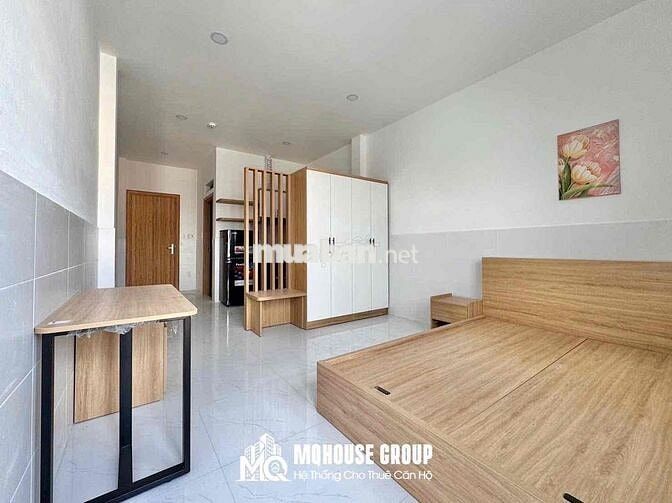 Studio 35m2 Mới 100% | Đường Gò Dầu | Cửa sổ/ban công | Full NT