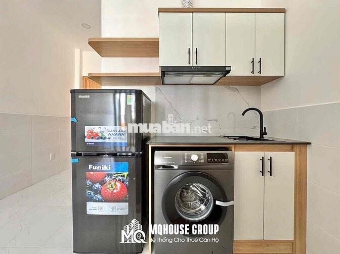 Studio 35m2 Mới 100% | Đường Gò Dầu | Cửa sổ/ban công | Full NT
