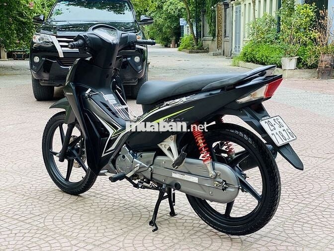 Honda Wave RSX FI Đen xanh Phanh đĩa Vành đúc