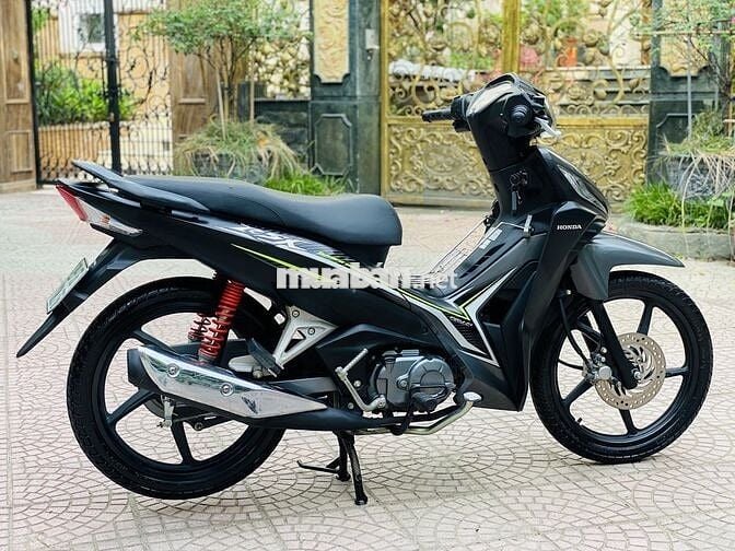 Honda Wave RSX FI Đen xanh Phanh đĩa Vành đúc
