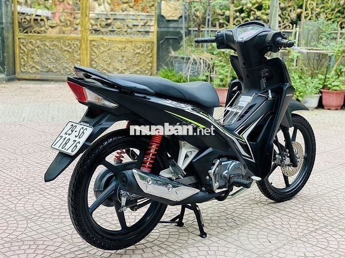 Honda Wave RSX FI Đen xanh Phanh đĩa Vành đúc
