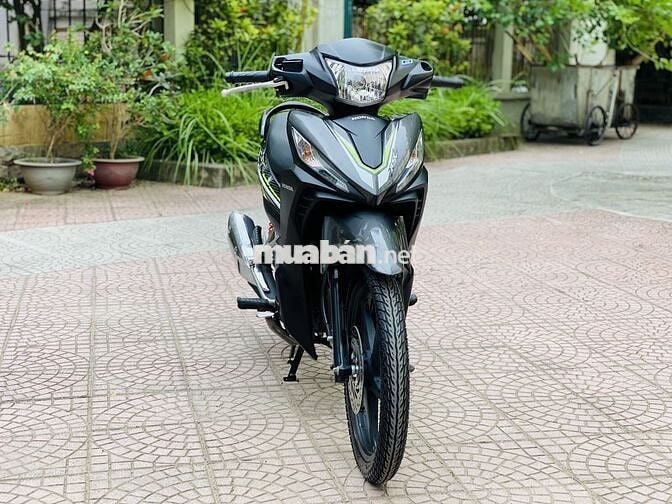 Honda Wave RSX FI Đen xanh Phanh đĩa Vành đúc
