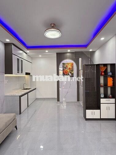 NHÀ ĐẸP MẶT TIỀN. ĐS 6, GV - HẺM XE TẢI - NỞ HẬU - SỔ CN ĐỦ CHỈ 4T9 TL