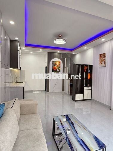 NHÀ ĐẸP MẶT TIỀN. ĐS 6, GV - HẺM XE TẢI - NỞ HẬU - SỔ CN ĐỦ CHỈ 4T9 TL