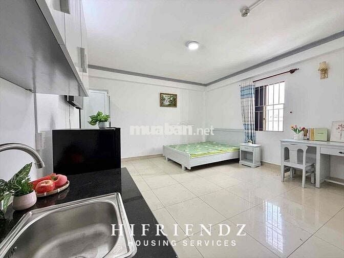 CHO THUÊ STUDIO CỬA SỔ FULL NỘI THẤT SẴN TIVI MỚI XÂY NGUYỄN VĂN KHỐI