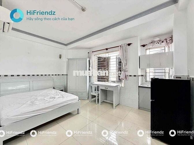 CHO THUÊ STUDIO CỬA SỔ FULL NỘI THẤT SẴN TIVI MỚI XÂY NGUYỄN VĂN KHỐI