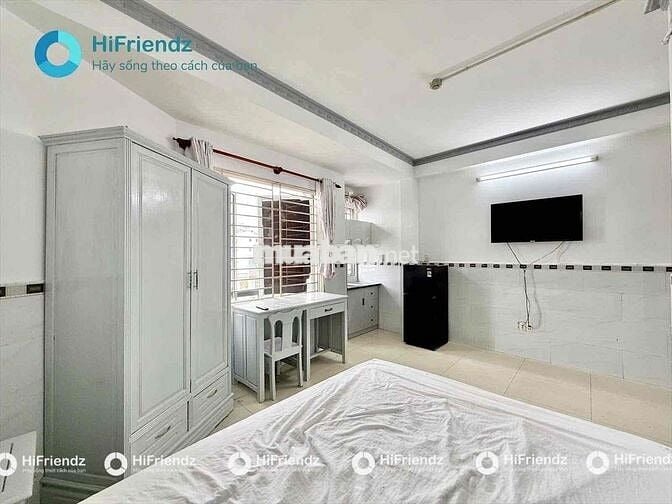 CHO THUÊ STUDIO CỬA SỔ FULL NỘI THẤT SẴN TIVI MỚI XÂY NGUYỄN VĂN KHỐI