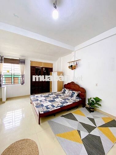 Trống phòng 30m2 full nt + cửa sổ thoáng mát ngay đường Hà Huy Giáp