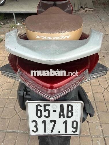 Honda Vision 2020 màu Đỏ