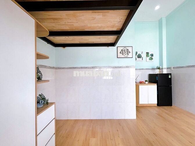 Ngay Võ Thị Thừa 18m2 gác+ ban công+ cửa số lớn thoáng mát