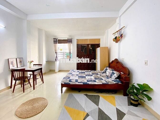 Trống phòng 30m2 full nt + cửa sổ thoáng mát ngay đường Hà Huy Giáp