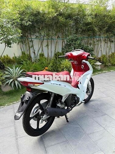 Wave 125i Thái 2022 Mới 100% Trắng Đỏ rin Giá alo