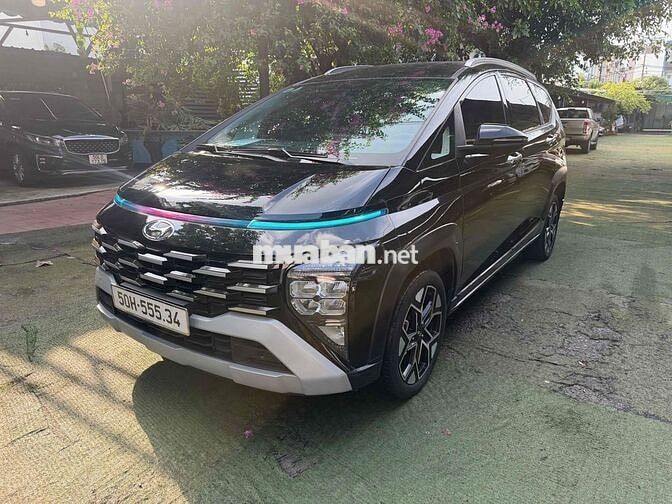 Hyundai Stargazer X 2024 Số tự động 7 chỗ Đen