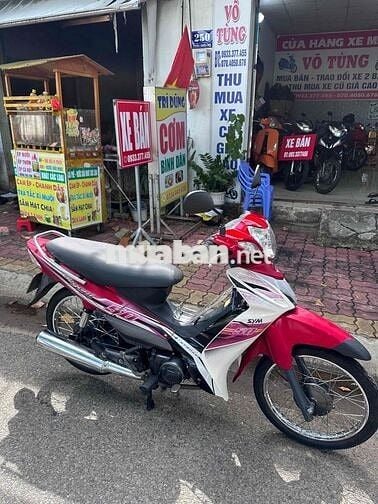 SYM Elegant 50 Đỏ trắng Xe số Zin