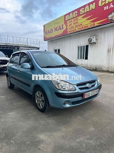 Hyundai Getz 2008 Số sàn Xanh