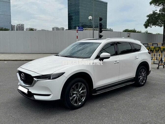Mazda CX8 Luxury 2023 38000 km Trắng