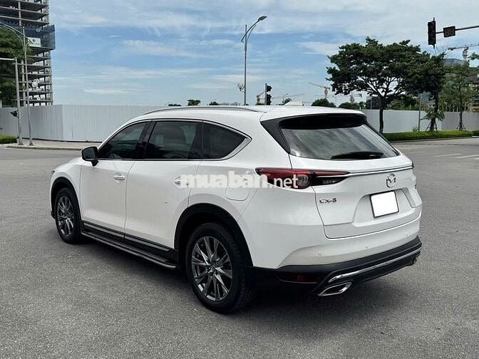 Mazda CX8 Luxury 2023 38000 km Trắng