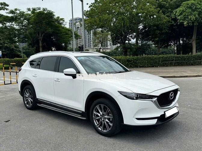 Mazda CX8 Luxury 2023 38000 km Trắng