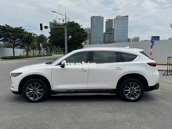 Mazda CX8 Luxury 2023 38000 km Trắng