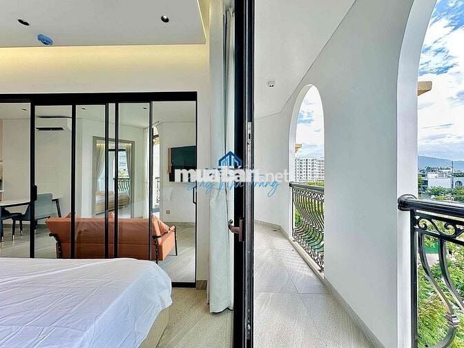CHO THUÊ CĂN HỘ DỊCH VỤ 2 PN CAO CẤP - KĐT HÀ QUANG 2- Có 3 Ban Công