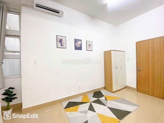 Đường Nguyễn Công Hoan trống phòng 22m2 có gác+ csgt+ full nội thất