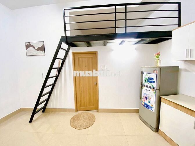 Đường Nguyễn Công Hoan trống phòng 22m2 có gác+ csgt+ full nội thất