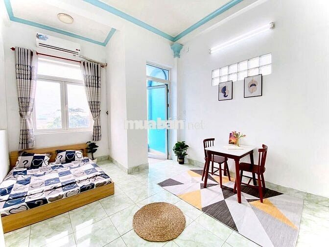 Ngay Quốc Lộ 1 trống ở ngay phòng 30m2 tách bếp + ban công thoáng mát