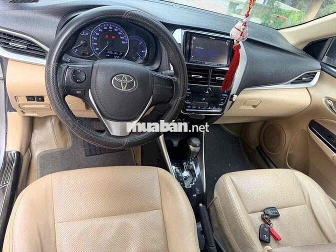 Toyota Vios G 2019 so tu động rin 100% mới lắm