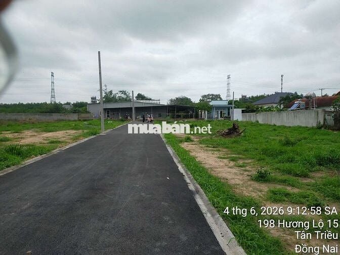 BÁN ĐẤT NỀN THỔ CƯ THẠNH PHÚ TÂN TRIỀU, TP.ĐỒNG NAI