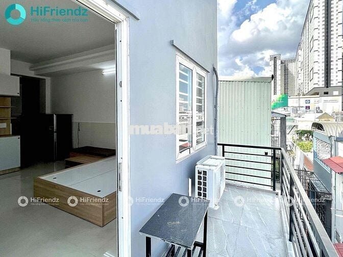 STUDIO ban công đi bộ PARC MALL có máy giặt riêng mặt tiền TQB Q8