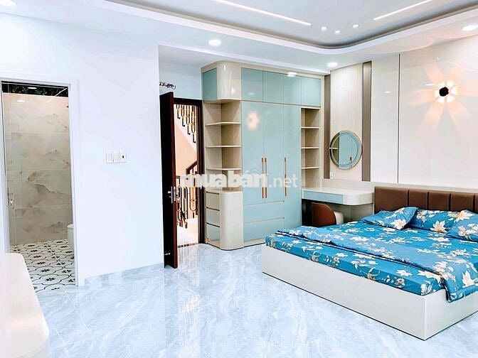 CĂN NHÀ ĐẸP FULL NỘI THẤT SỔ RIÊNG GẦN CHỢ ĐẦU MỐI HM