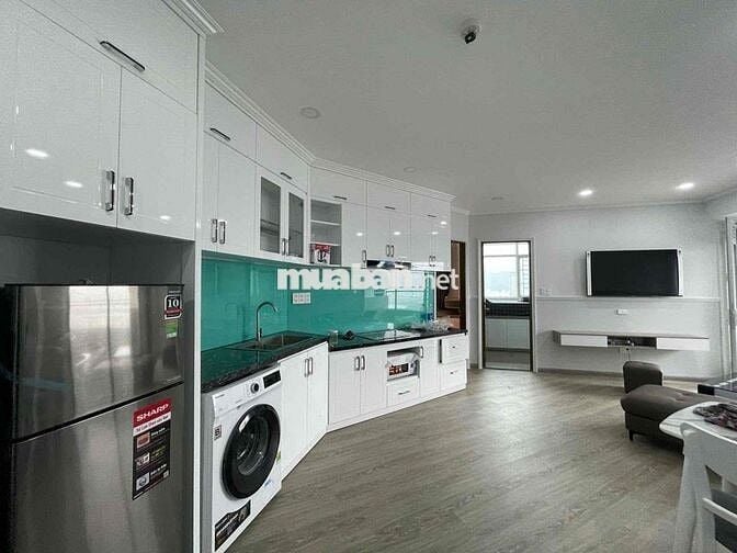 Corner apartment 2 bedrooms for rent in Muong Thanh river