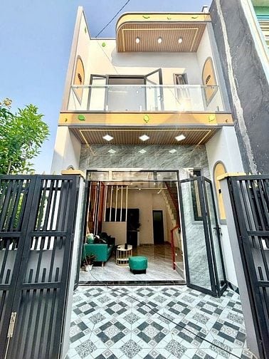 Chạy Thận Bán Gấp Nhà Lầu Mới Xây 4x11 Chỉ 525 Triệu