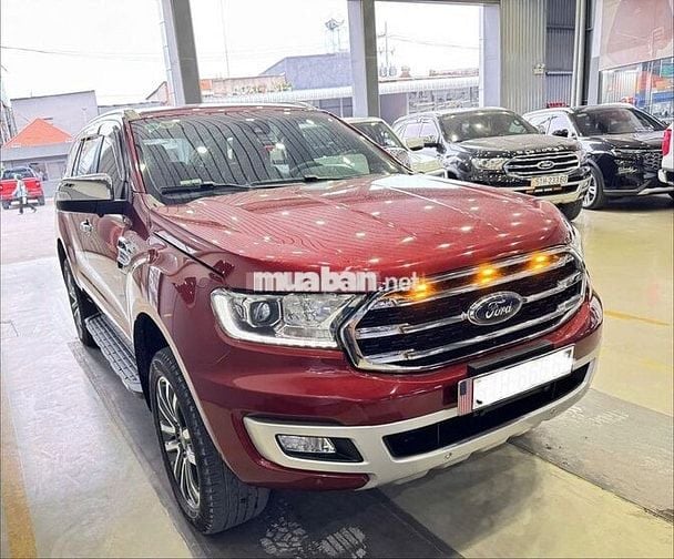 Ford Everest Titanium 4x4 2020 55.000km Đỏ