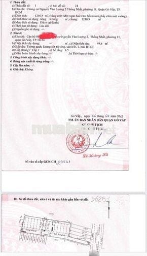 Căn trệt CC Nguyễn Văn Lượng 2 tiện Kinh doanh online