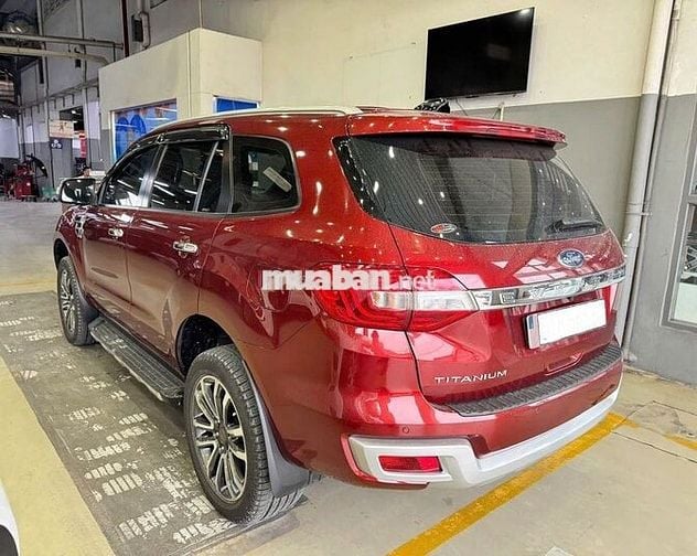 Ford Everest Titanium 4x4 2020 55.000km Đỏ