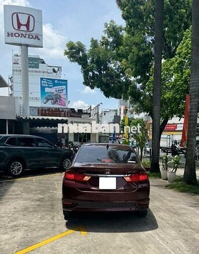 Honda City 1.5CVT 2018 Đỏ đậm 8980 km siêu lướt!