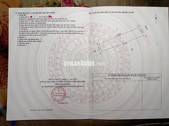 [chính chủ] đất nền thổ cư hẻm ô tô vườn ươm