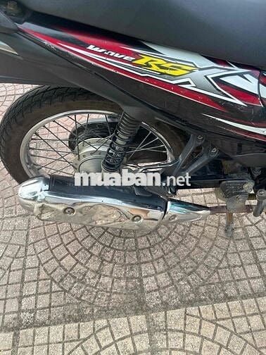 Honda Wave RS Đỏ Đen Số Xăng Đi Ít