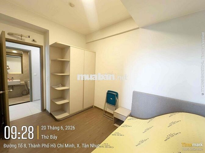 Cho thuê chung cư Westgate 59m² 2PN2WC Full nội thất Giá 8 Triệu/tháng