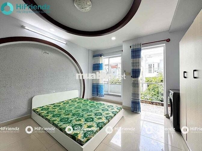 Cho Thuê Căn Hộ Bancol Máy Giặt Riêng RỘNG 27m2 Ngay Chợ Hoà Hưng Q10