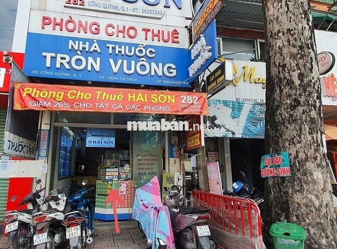 Bán nhà mặt tiền số 282 đường Cống Quỳnh, Q. 1, TP.hcm