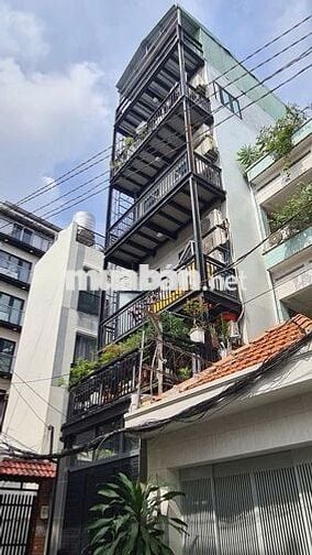 TÒA NHÀ 6 TẦNG ĐANG CHO THUÊ TẠI CƯ XÁ PHAN ĐĂNG LƯU, BÌNH THẠNH